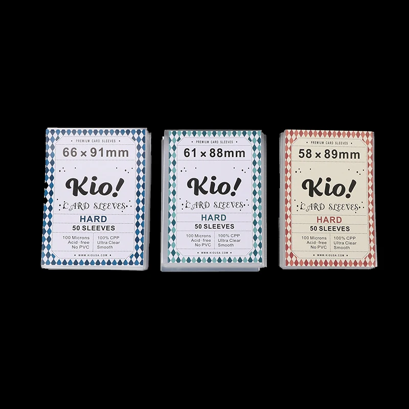 

50 шт., набор голографических защитных чехлов для альбомов