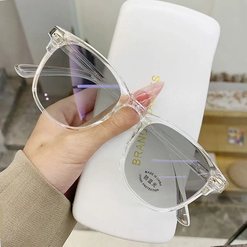 

Photochromic Glasses Outdoor Sunglasses Women's Myopia Glasses Degrees 0 To - 6.0 Anti Blue Light Reading Glasses Eyeglasses