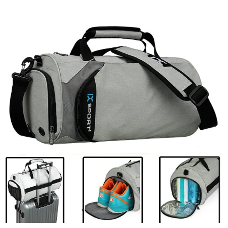 

Мужские спортивные сумки для фитнеса, тренировок, путешествий, многофункциональные сумки для сухого и влажного спорта, спортивные сумки