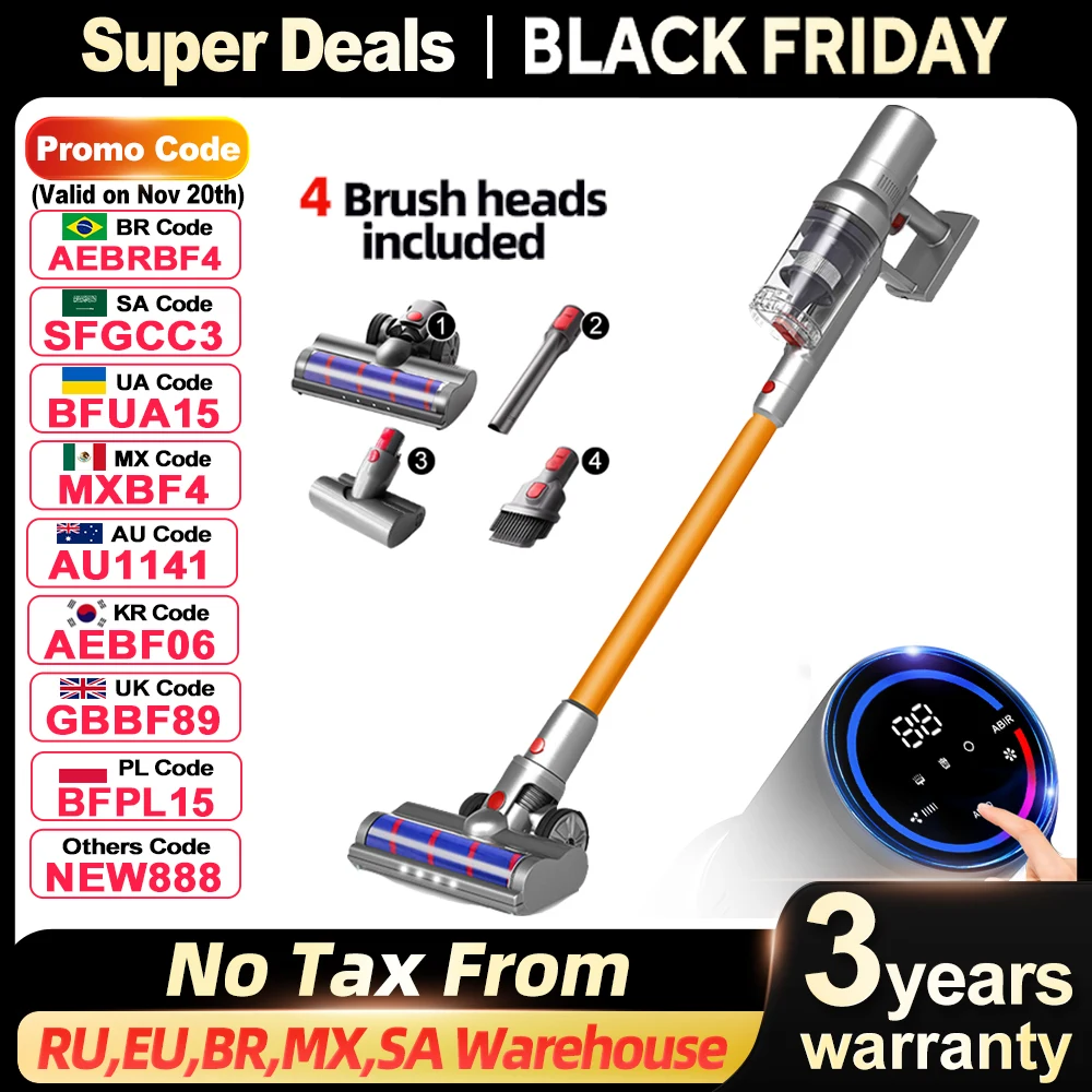 

Вертикальный/ручной пылесос Abir, <500 Вт, беспроводной, влажная уборка, пылесборник