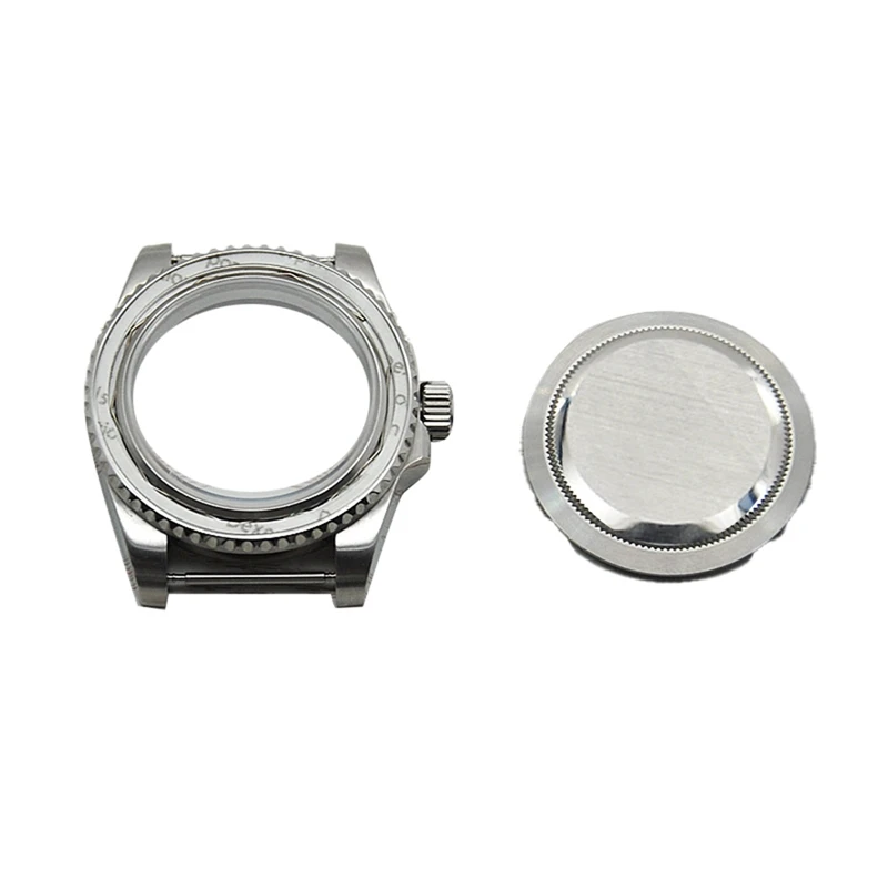 

40Mm Stainless Steel Watches Case Sapphire Glass Parts Fit Nh35a Nh36a Movement