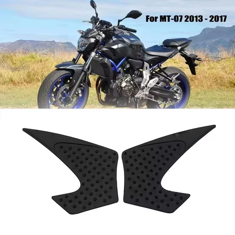 

Для Yamaha MT 07 MT07 MT-07 2013-2017 боковая накладка на топливный бак, защитные накладки на бак, защитные наклейки, газовая наколенница, тяговая накладка на бак, накладка на бак