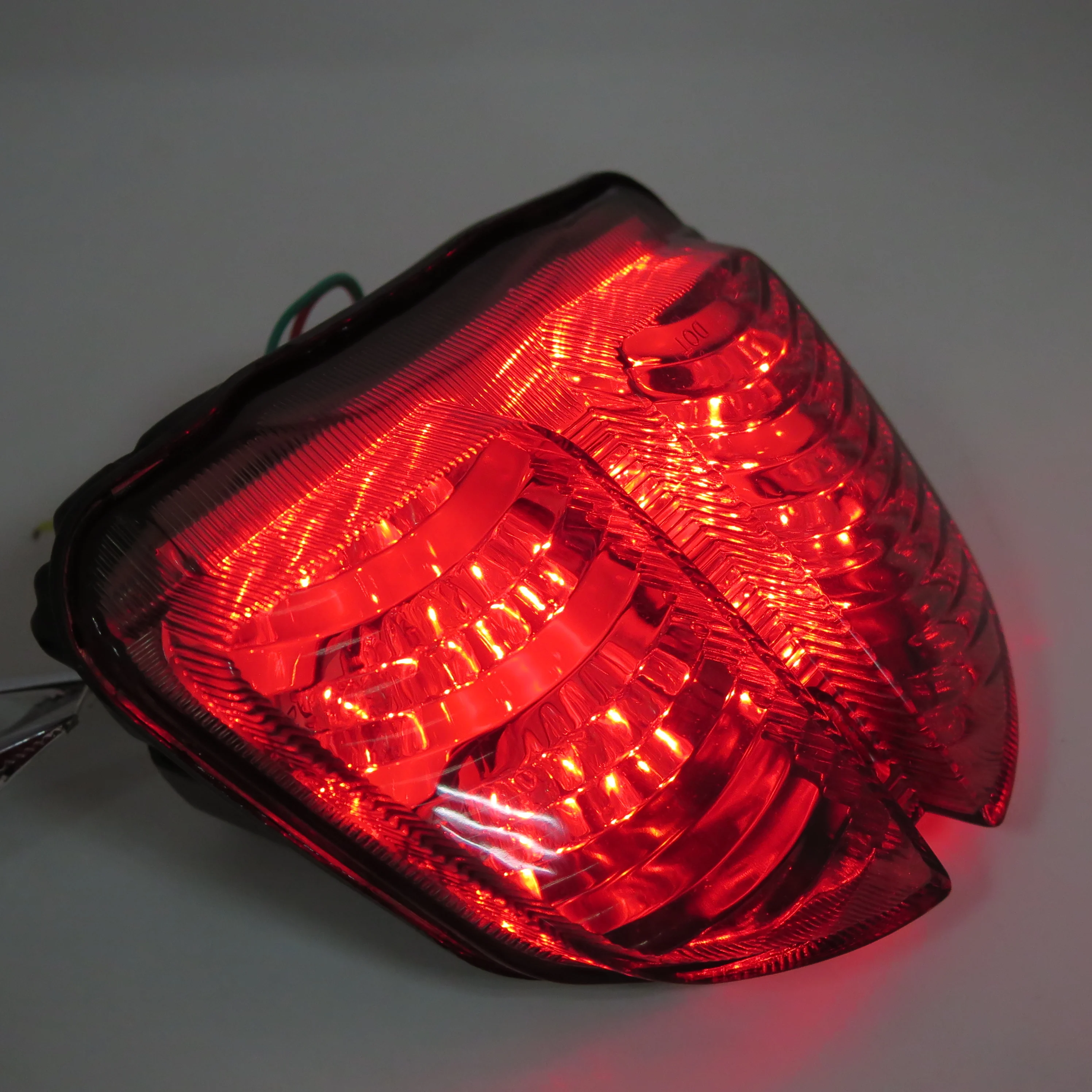 Aftermarket free shipping motorcycle parts LED Tail Brake Light for Suzuki 2006 2007 GSXR 600 GSX-R600 750 GSX-R750 SMOKE | Автомобили и