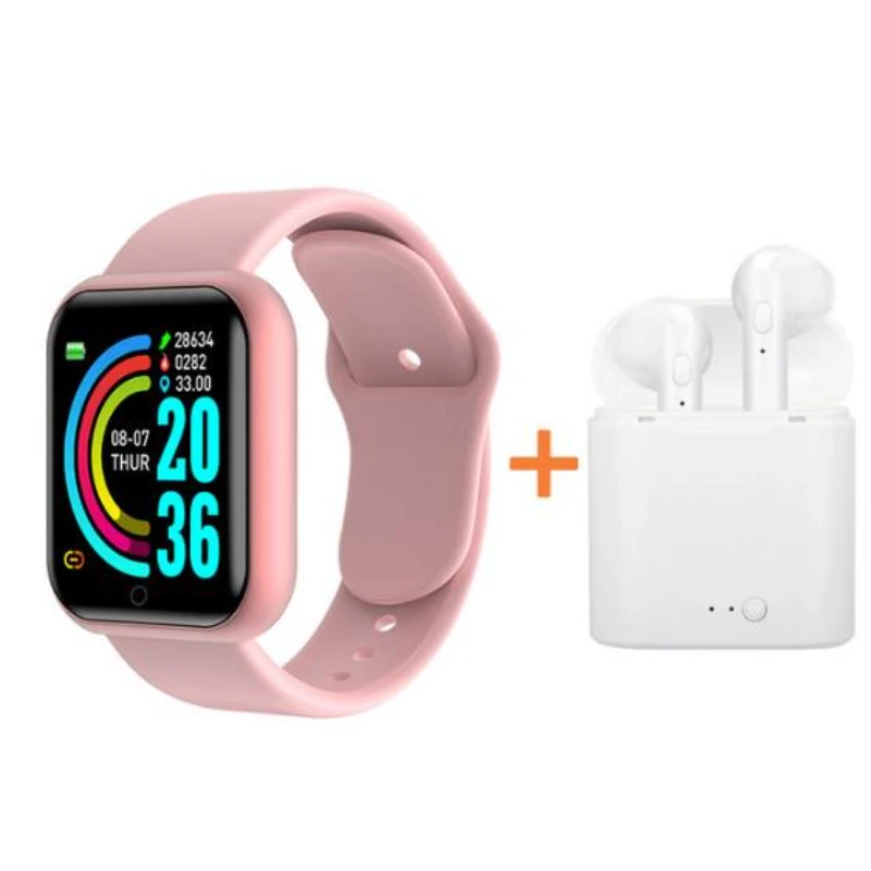 

Smart Watch for Kids Color Screen Bracelet Activity Running Tracker Heart Rate Digital Electronic Connected Watch Child Y68
