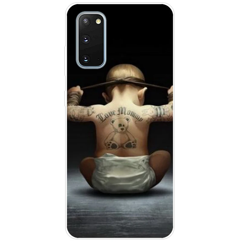 Чехол для Samsung Galaxy S20 FE чехол Ультрамягкая Силиконовая задняя крышка S 20 Plus чехлы -