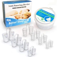 8pcsset snoring solution anti snoring devices snore stopper nose vents nasal dilators for better sleep sleeping aid