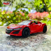 msz 138 honda acura nsx police racing alloy model kids toy car die casting and pull back car boy car gift collection small car