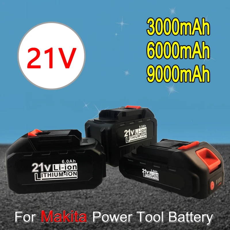 Литиевый аккумулятор высокой мощности 21 в 3000/6000/9000 мАч