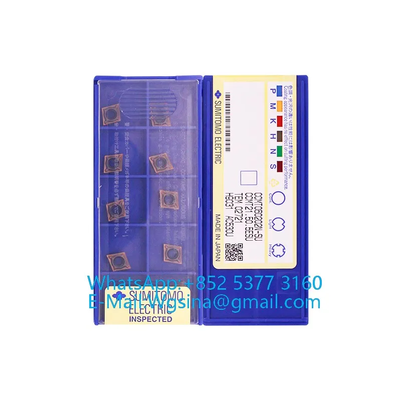 Фото Токарные пластины CCMT CCMT0602 04, CCMT09T3 04 08, CCMT1204 08 N-LUW, N-SU, N-MU, N-SC, AC8025P, AC8035P, 10 шт., 100% оригинал №2