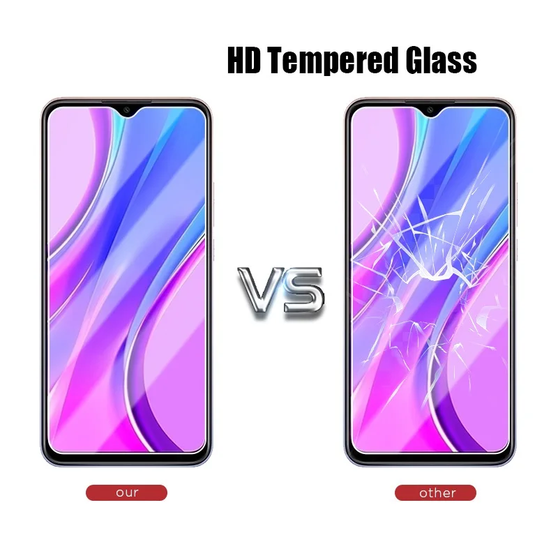 3pcs tempered glass for xiaomi redmi note 11 10 9 8 7 pro screen protector on for redmi 9a 9c 9t 8a 7a 6 5 k40 protective glas