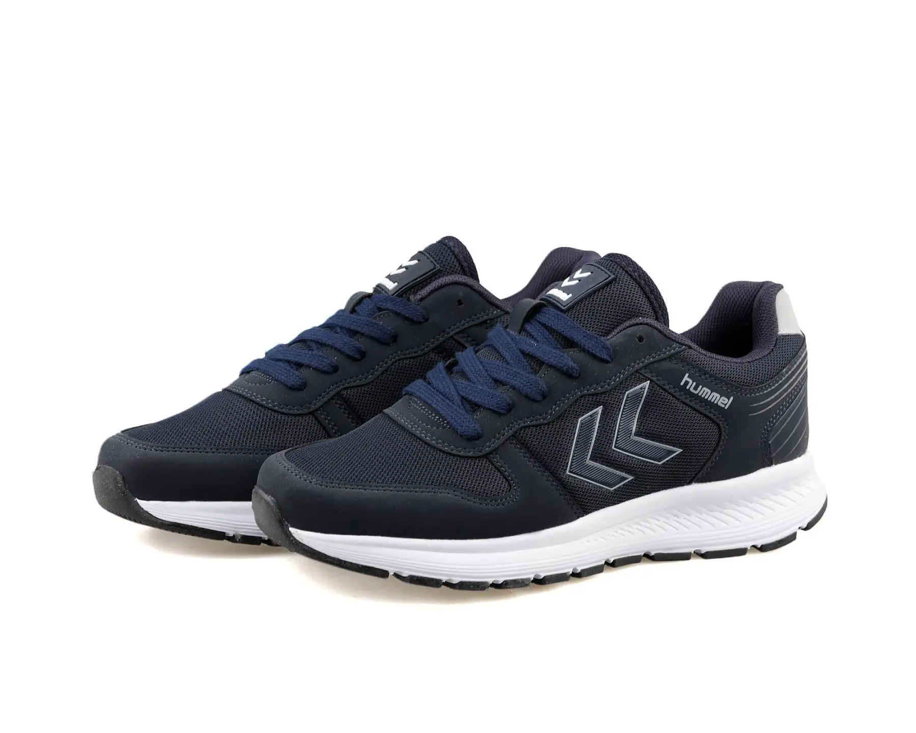 Hummel Original Men's Sneakers Casual Sneakers Navy Blue Color Casual Running Casual Walking Shoes Hml Porter ii