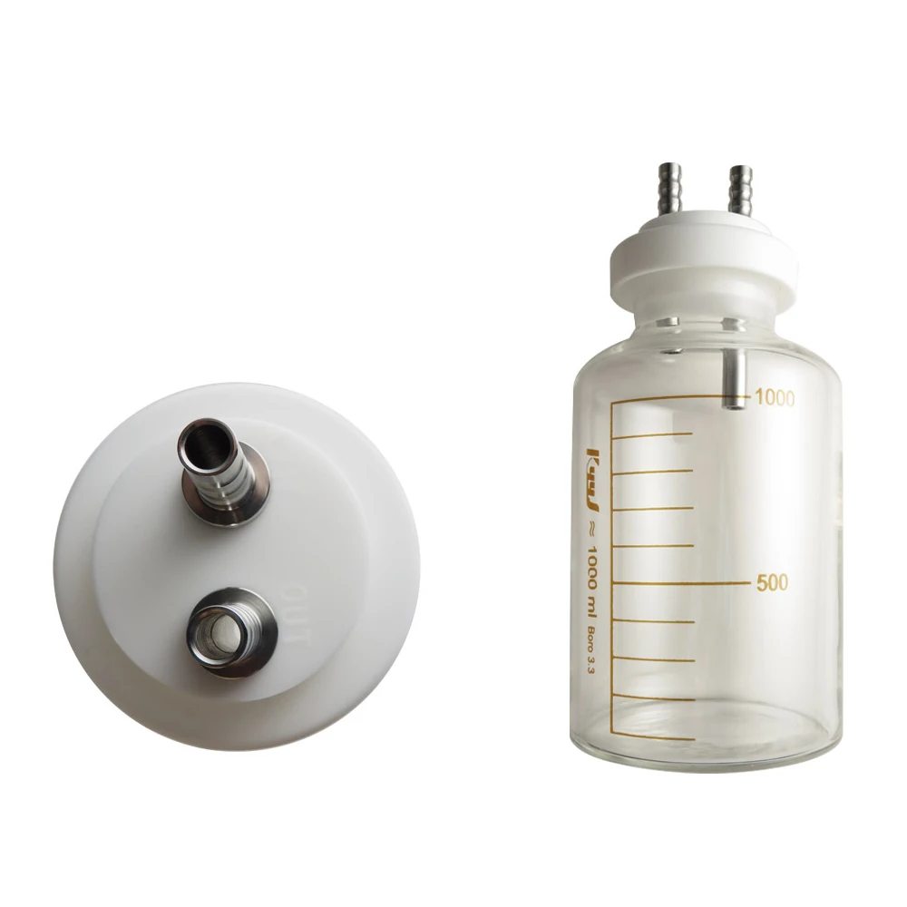 

1000 мл автоклавируемая бутылка для липосакции, медицинская банка для сбора жира, высокая температура, высокое давление