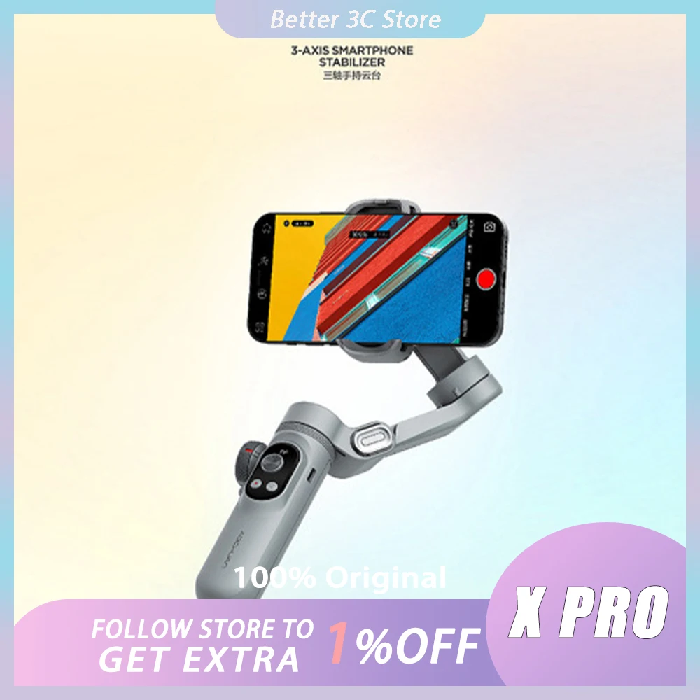 Aochuan X Pro палка для селфи стабилизатор облачной платформы карданный подвес