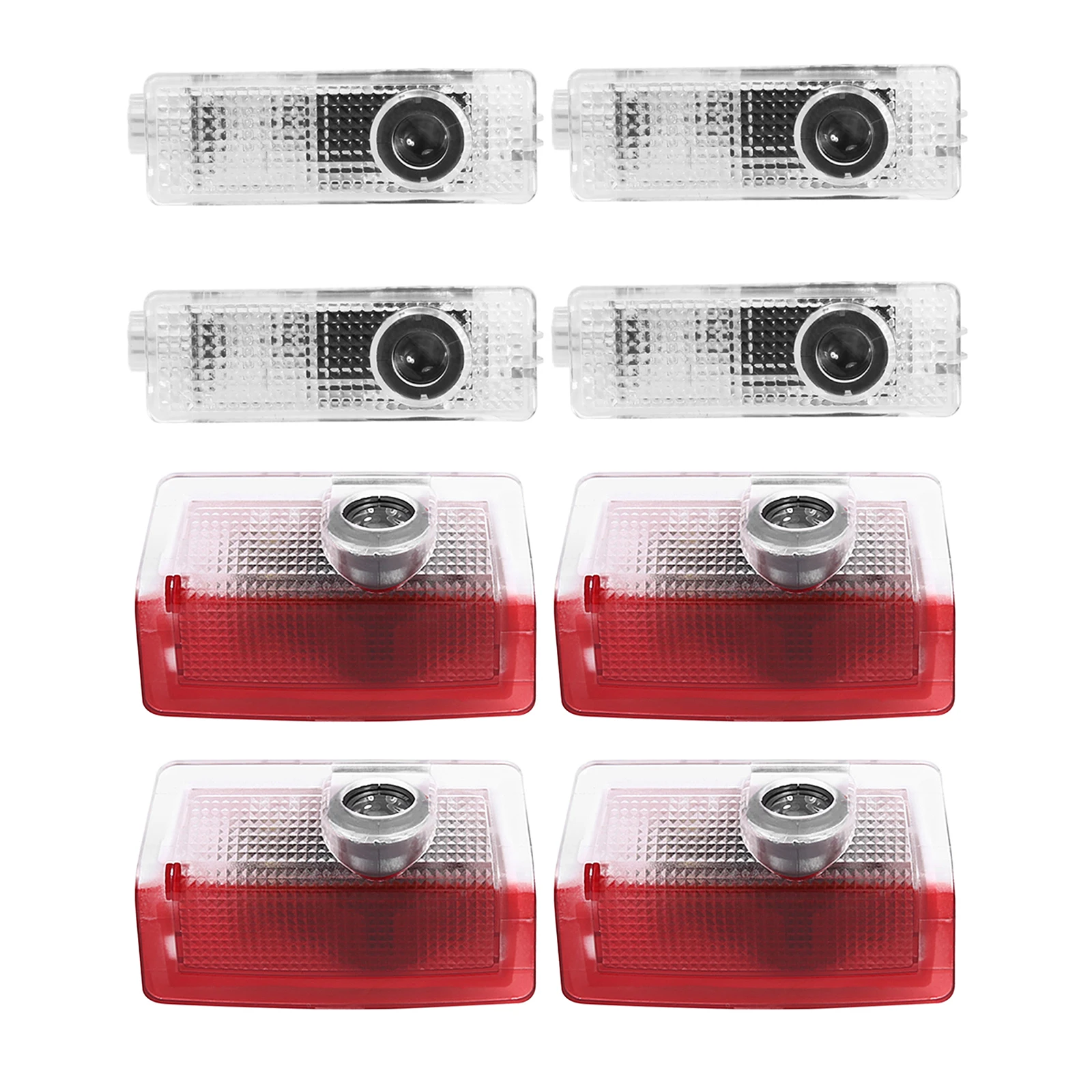 

4pcs Car Door Welcome Lights for Mercedes-Benz E/ML C-class DC 12-24V Automotive Safety Signal Shadow Lamp