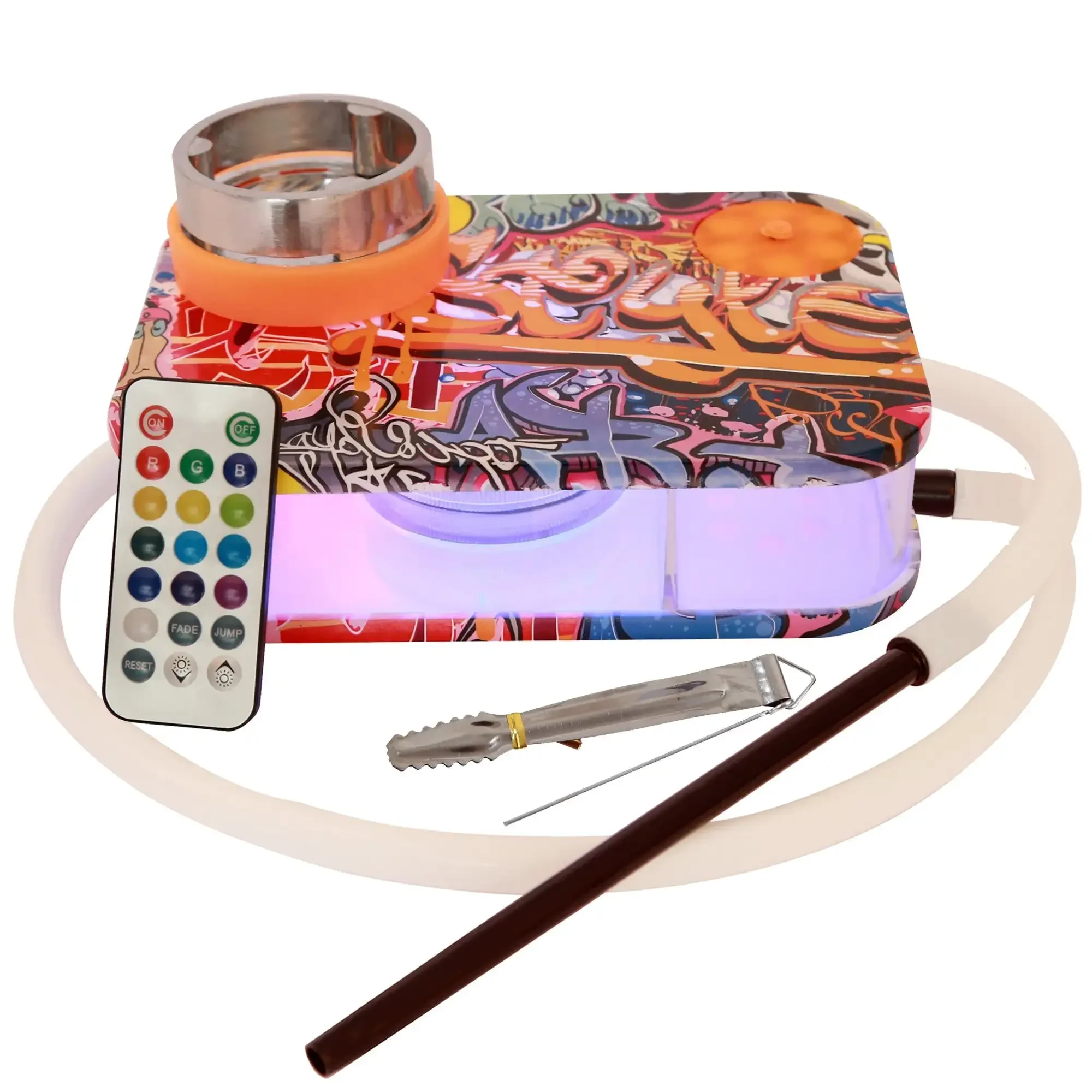 Акриловый набор для кальяна со стандартной чашей, щипцы для шланга ...