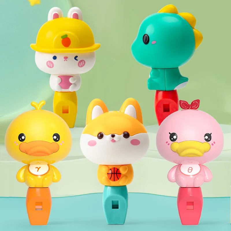 

Whistling Toys Children's Cartoon Musical Instrument Male Girl Kindergarten Mouth Beast Baby Shiba Lnu Dinosaur Rabbit Toys Baby