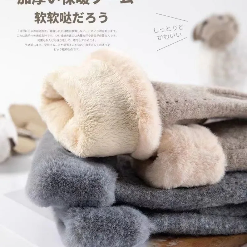 Новый конан милые студенческие теплые бархатные утолщенные перчатки с героями