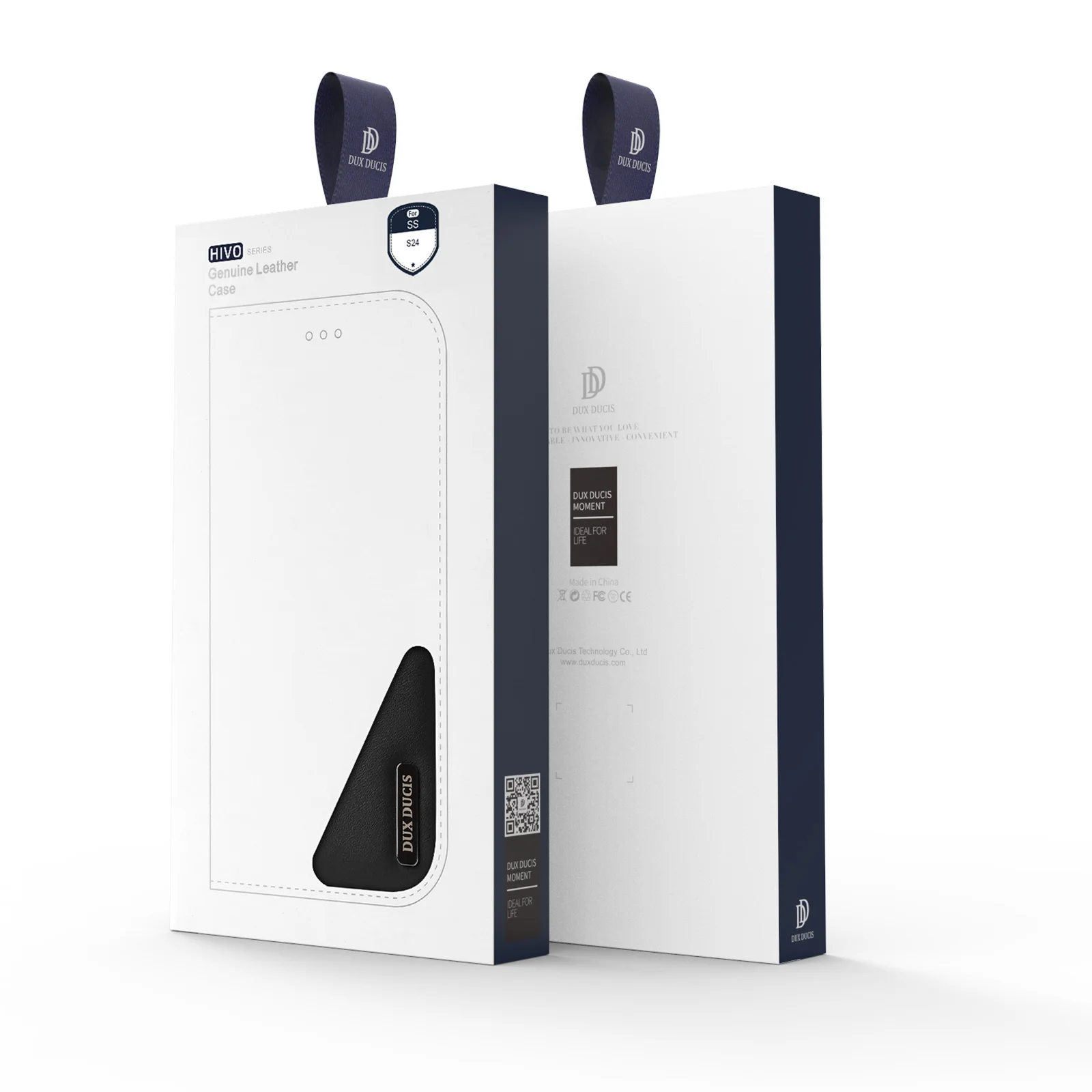 DUX DUCIS Премиум натуральный откидной кожаный кошелек Cace для Samsung Galaxy S24 Магнитный