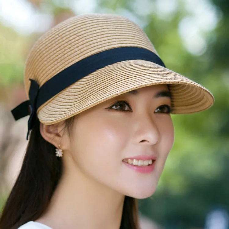 

Fashionable Straw Hat for Women Sunhat for Summe Sombrero Cap Equestrian cap