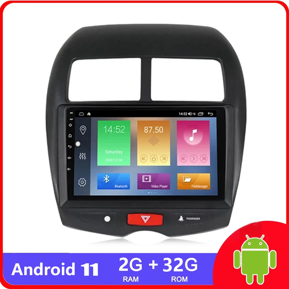 Car Android 11 Multimedia GPS Navigation For Mitsubishi ASX 2010-2015 Radio Audio Video System 2din WIFI Audio Mirrorlink Car Android 11 Multimedia GPS Navigation For Mitsubishi ASX 2010-2015 Radio Audio Video System 2din WIFI Audio Mirrorlink