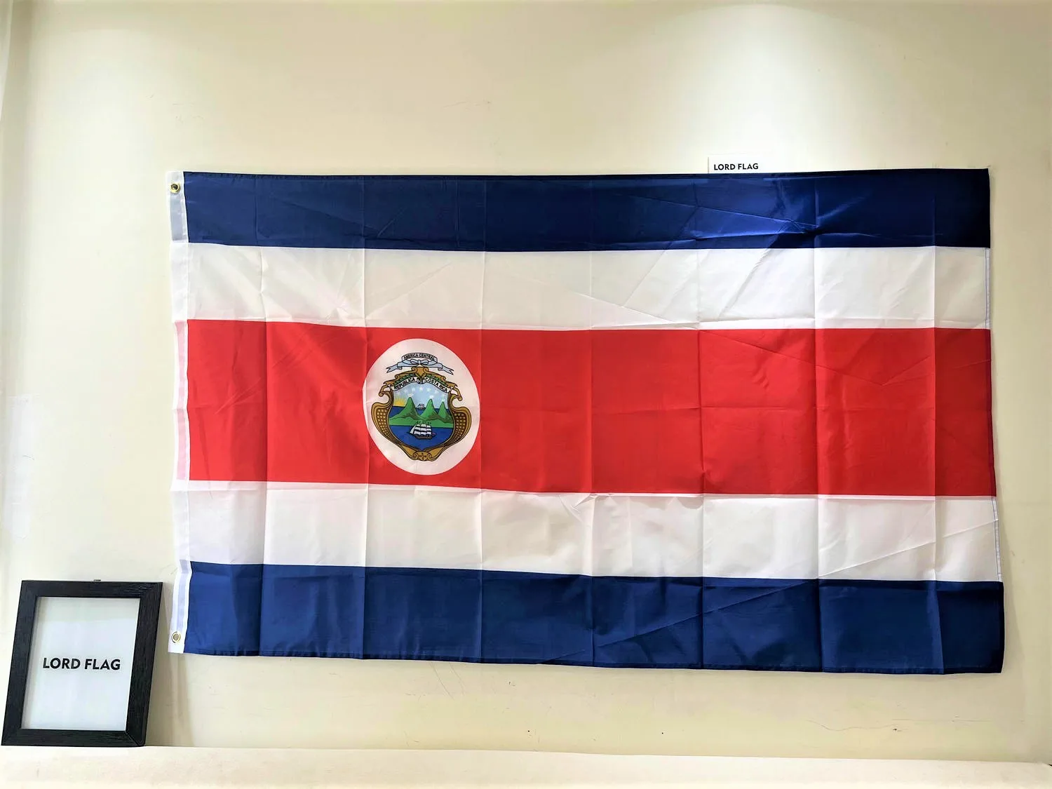 

Бесплатная доставка флаг Коста-Рики 90x150 см Висячие флаги Коста-Рики полиэстер устойчивый к УФ выцветанию баннер для украшения