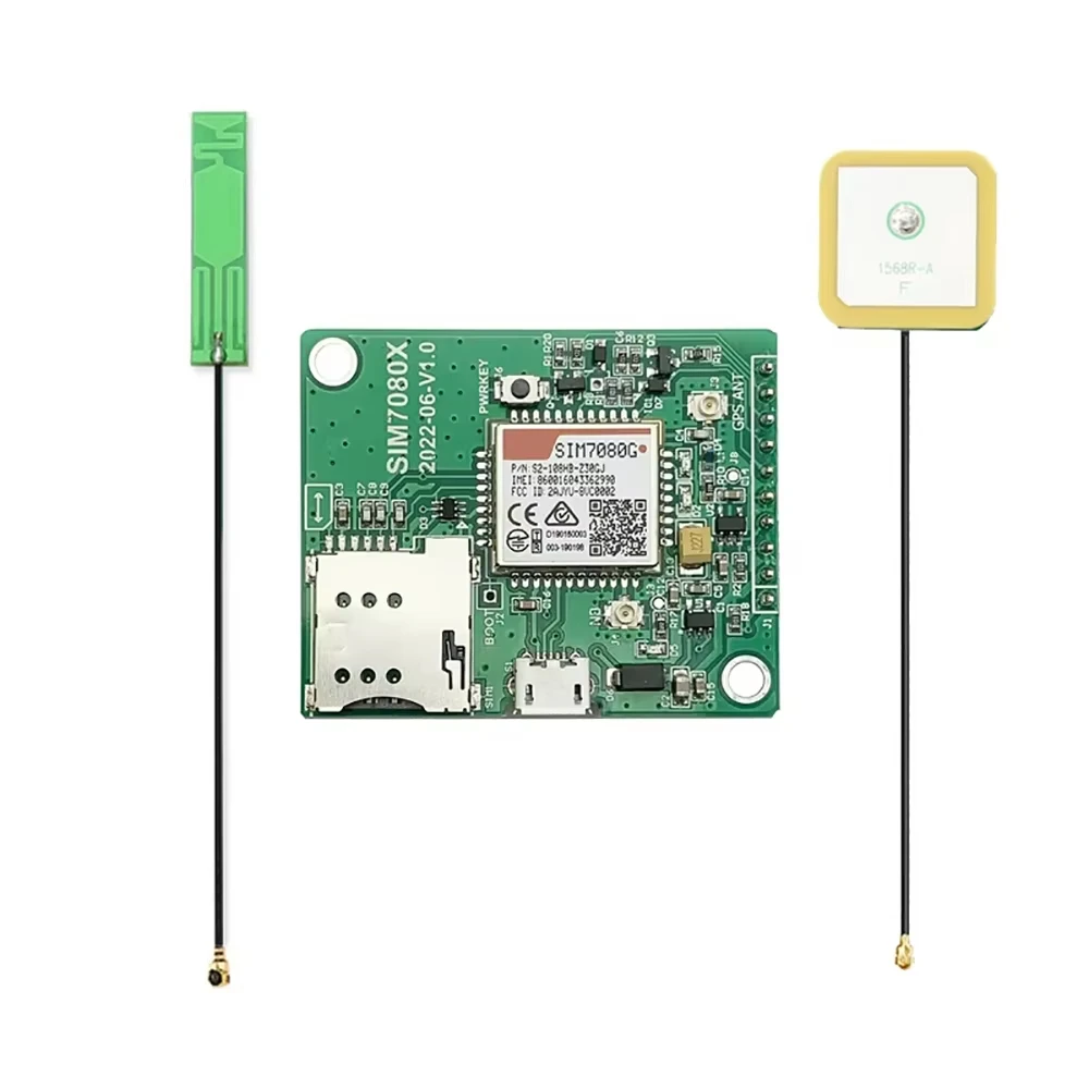 Плата разработки модуля SIMCOM SIM7080G Breakout Multi-Band CAT-M и NB-IoT со встроенной антенной CA-L01 4G CAT1 CA-G01 GNSS (art.: 3920dbb2dc37d) - 3920dbb2dc37d