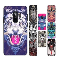 samurai oni mask phone case for samsung a51 a30s a52 a71 a12 for huawei honor 10i for oppo vivo y11 cover