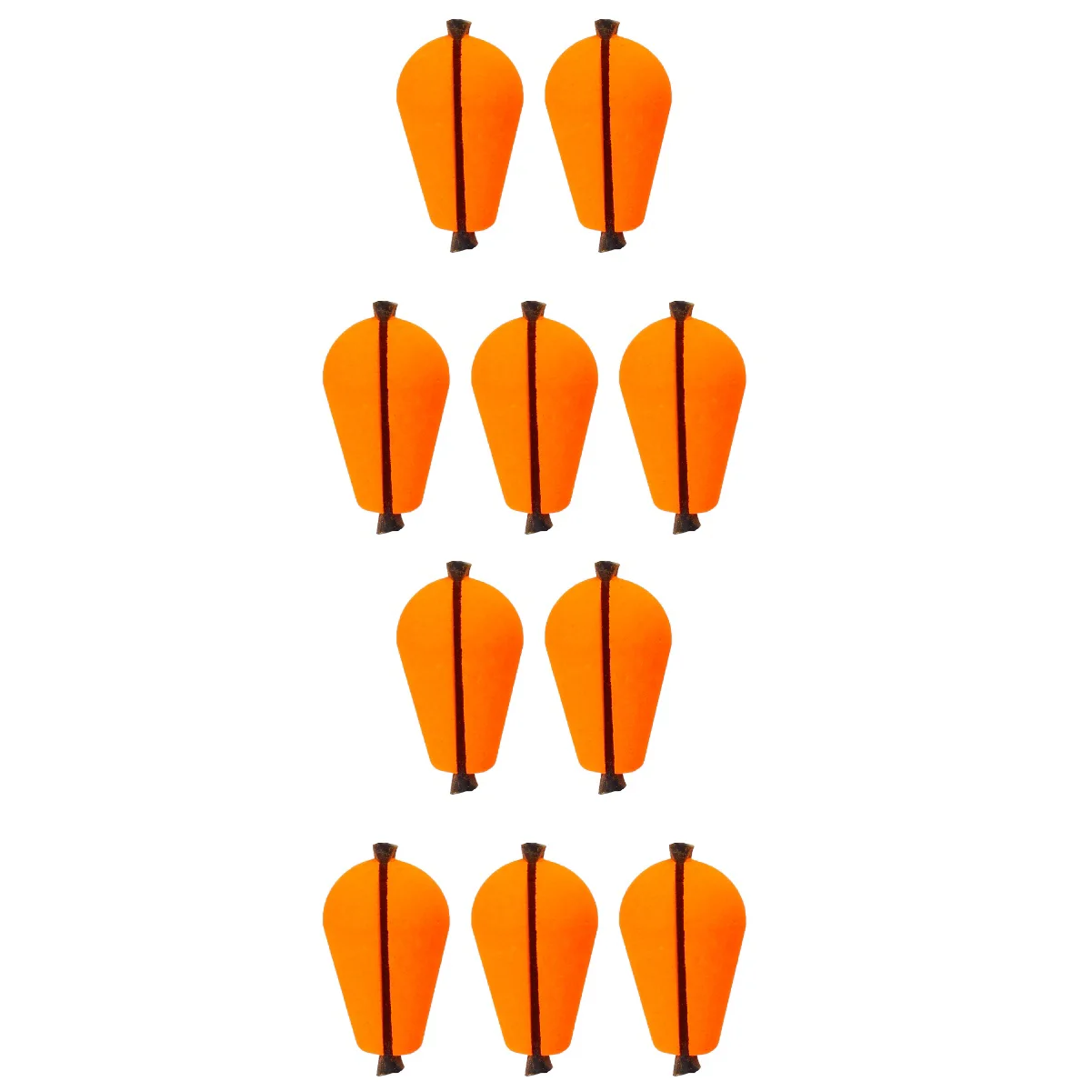 

10 Floating Fly Fishing Tea Drop Shape Fishing Floating Float Cylinder