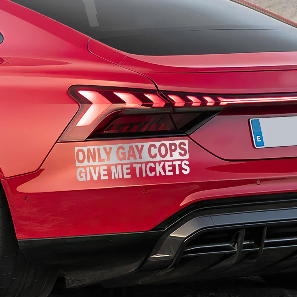 Только гей-копы дайте мне билеты автомобильные наклейки тюнинговые аксессуары