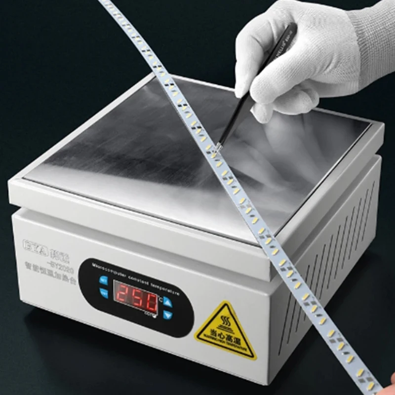 200*200 мм нагревательная станция электронная плита стол платформа