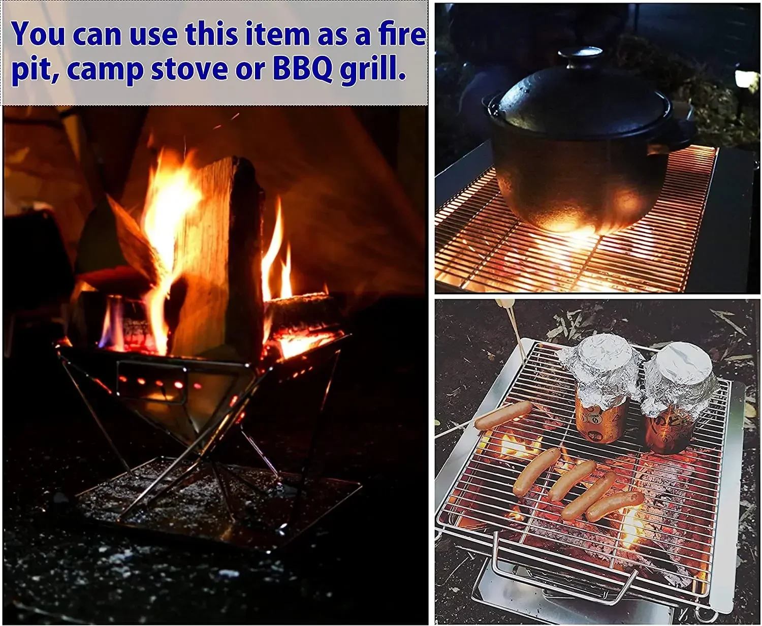 Лидер продаж CAMPINGMOON уличный лесной двор сад максимальный размер складная печь из