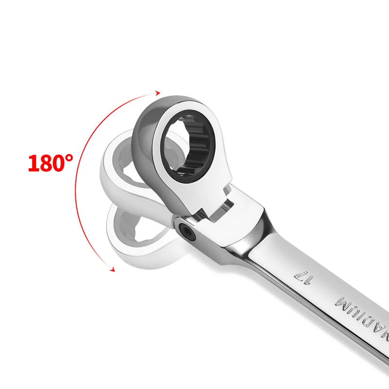 Набор гаечных ключей с храповым механизмом комплект из 12 инструментов 72 зубьями |