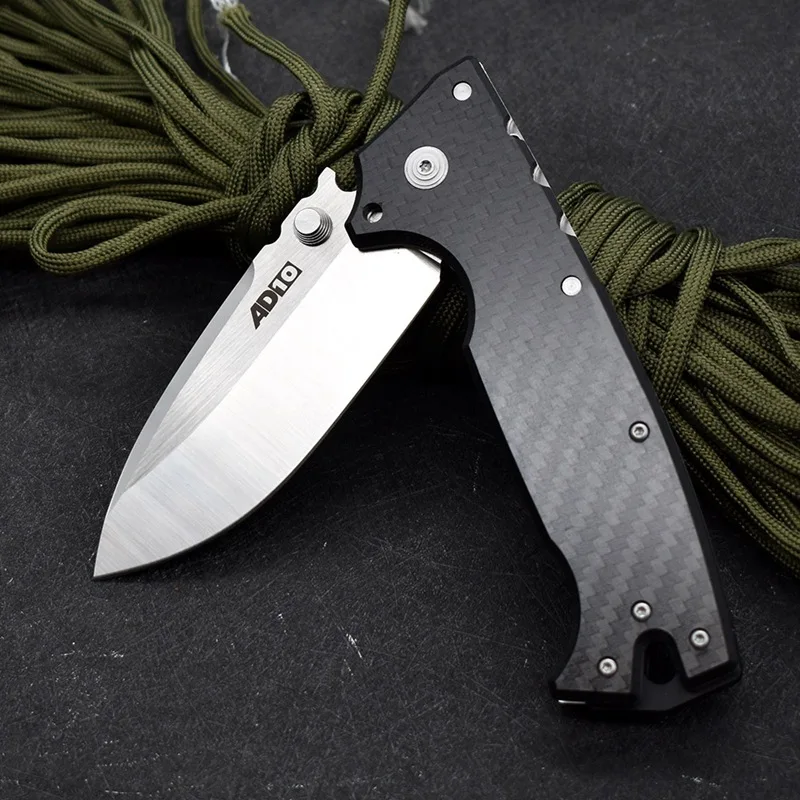 AD10 Tactical Folding Knife High Hardness M390 Blade Outdoor Camping Hunting Defence Pocket EDC Defences Tool HW385