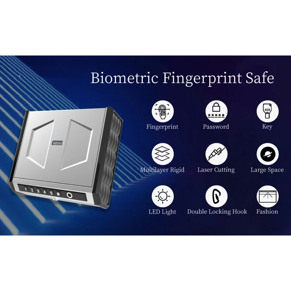 Рисунок 4 - Сейф для пистолета со сканером отпечатков пальцев