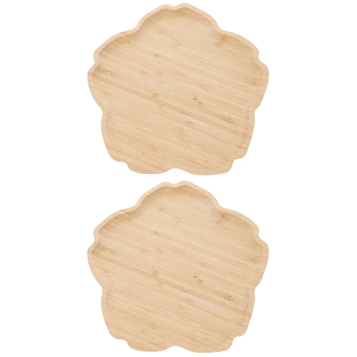 

2pcs Tray Bread Tray Dessert Serving Tray Tray Fruit Serving Tray