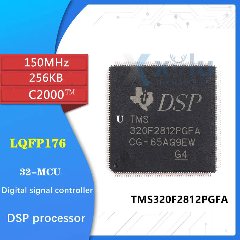 

32-битный цифровой сигнальный процессор TMS320F2812PGFA и микроконтроллер TI Texas Instruments C2000 в режиме реального времени-DSP LQFP176