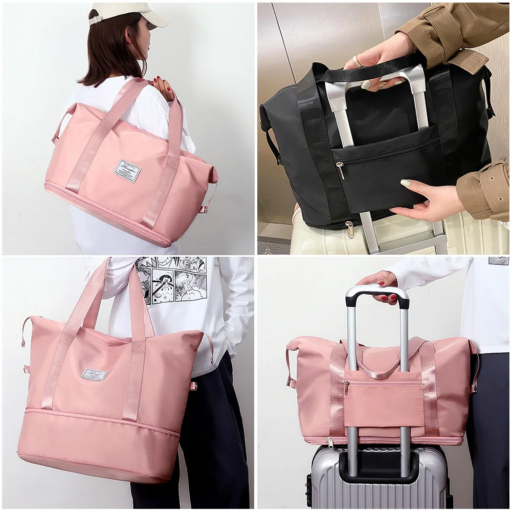 Large Capacity Folding Travel Bags Waterproof Tote Travel Luggage Bags for Women Multifunctional Travel Duffle Bags Handbag