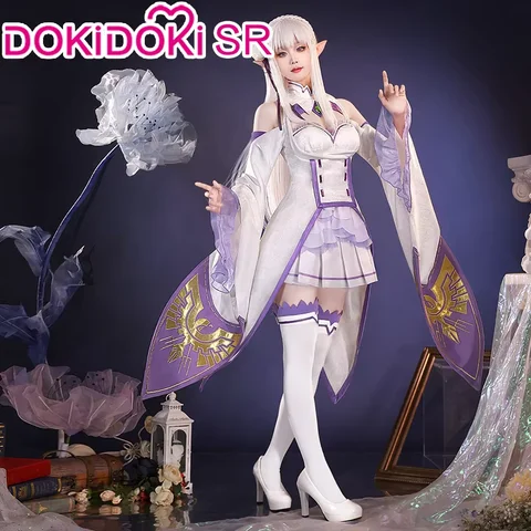 Женский костюм Эмилии из аниме DokiDoki-SR