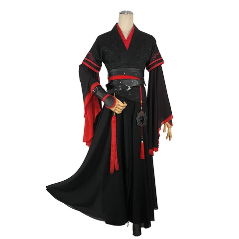 Костюм-кимоно MO DAO ZU SHI cos Mo Xuan Yu для косплея для мужчин и женщин, модный костюм высокого качества, полный комплект, топ + пальто + ремень