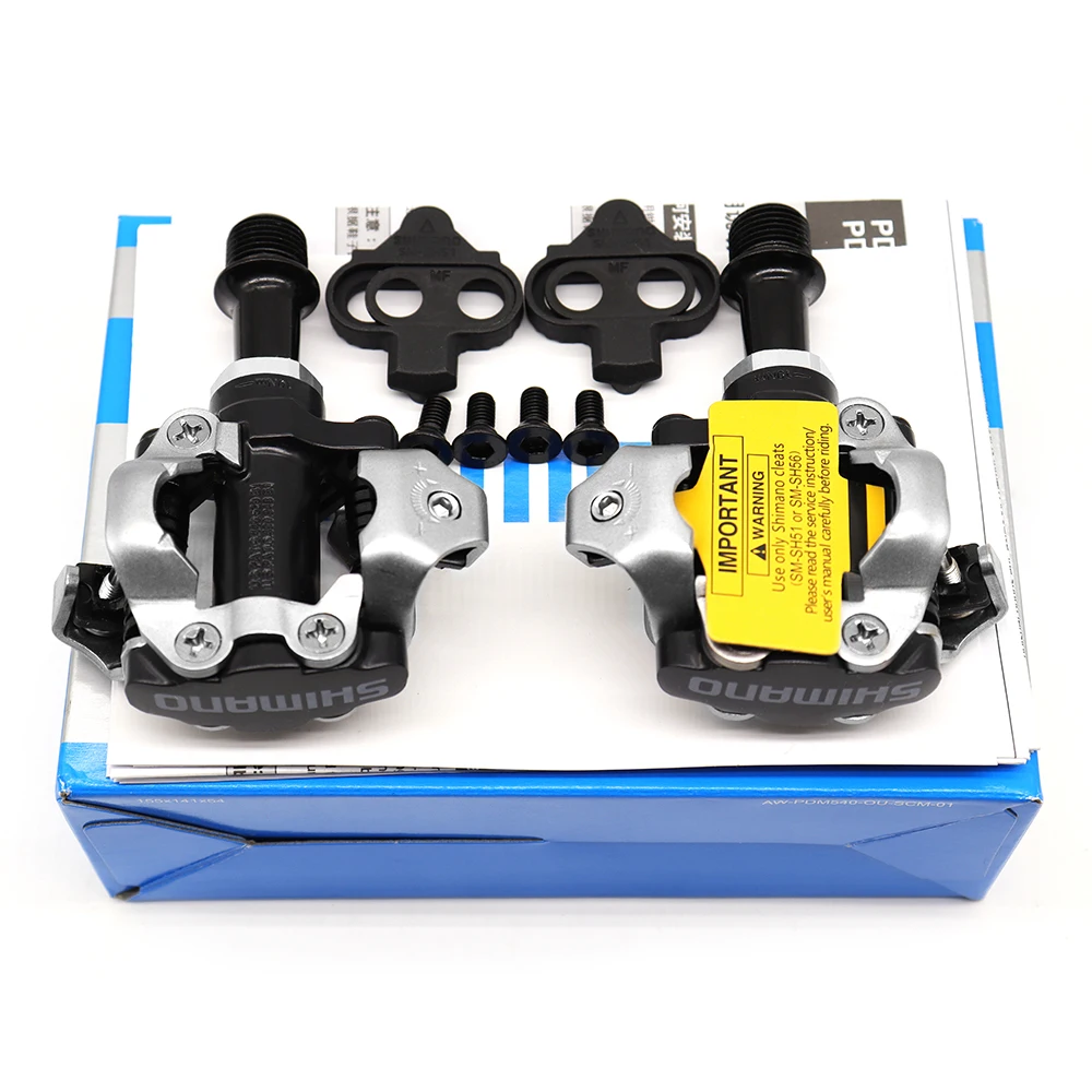 SHIMANO PD M540 MTB велосипедная педаль SPD двухсторонняя самоблокирующаяся для беговых
