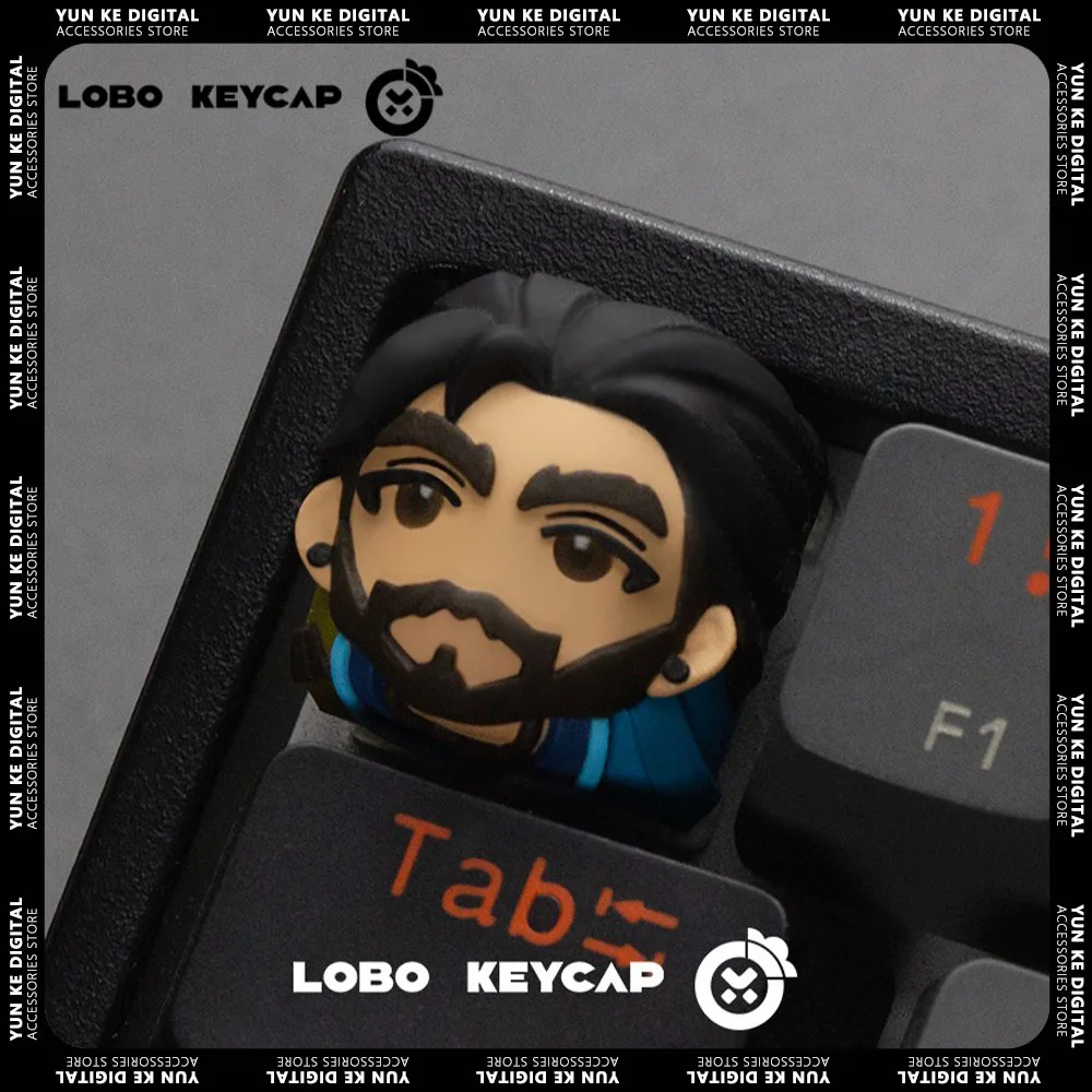 VALORANT колпачок для клавиш ручной работы из смолы милый механической клавиатуры