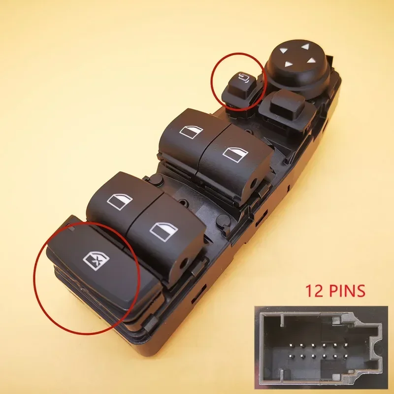 

Главный автомобильный переключатель стеклоподъемника для BMW 3 5 X3 X5 525i 535i 530i F30 F35 F10 F11 2012-2018 61319208109 61316945874