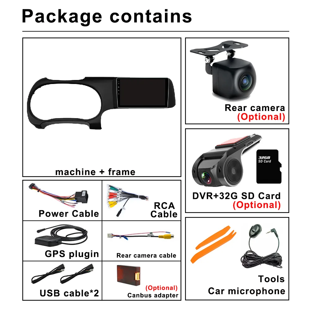 9 дюймовый Android 11 Автомобильный Радио Видео мультимедийный плеер навигация GPS для