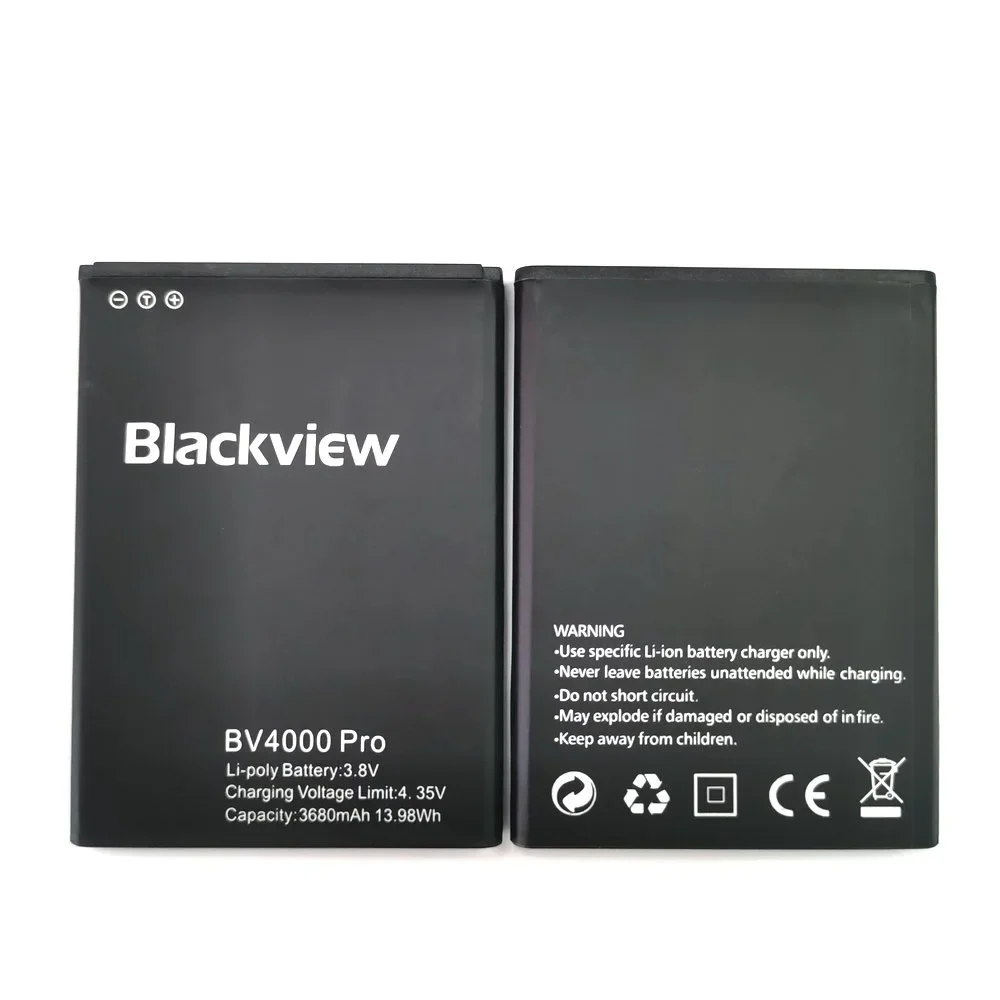 Фото Новый 100% высококачественный аккумулятор BV4000 Pro емкостью 3680 мАч для смартфона Blackview BV4000 Pro №1