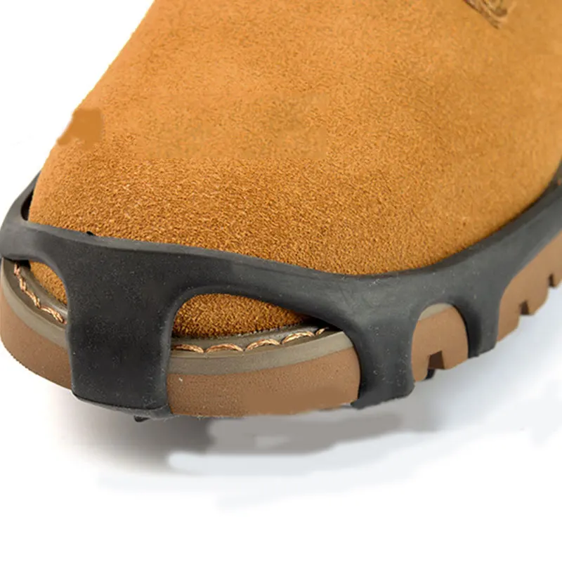 1Pair 24 Studs Anti-Skid Snow Ice Gripper Climbing Shoe Spikes Grips Cleats Overshoes Crampons Spike Shoes Crampon S/M/L