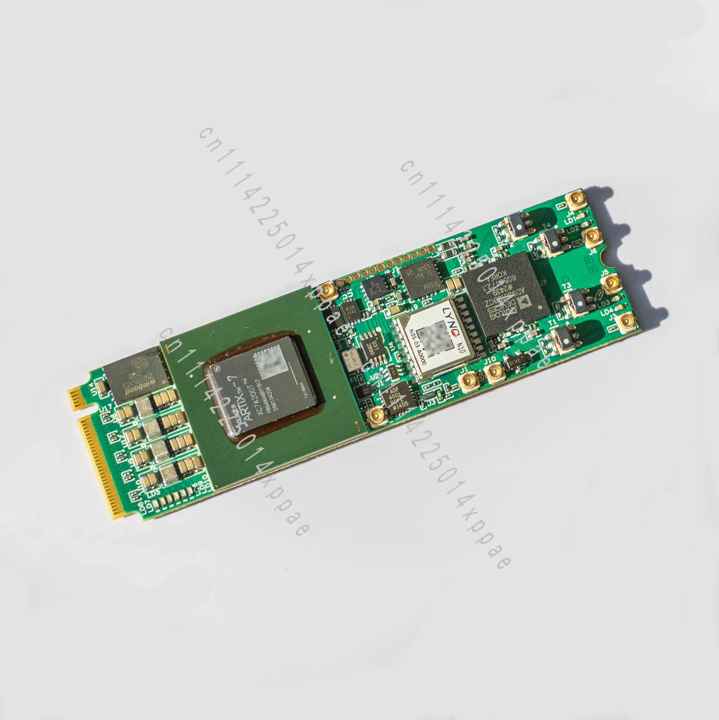 Фото Программируемое радиоустройство SDR M.2 PCIe B210 XC7A200 GPSDO M2SDR для электронных компонентов №3