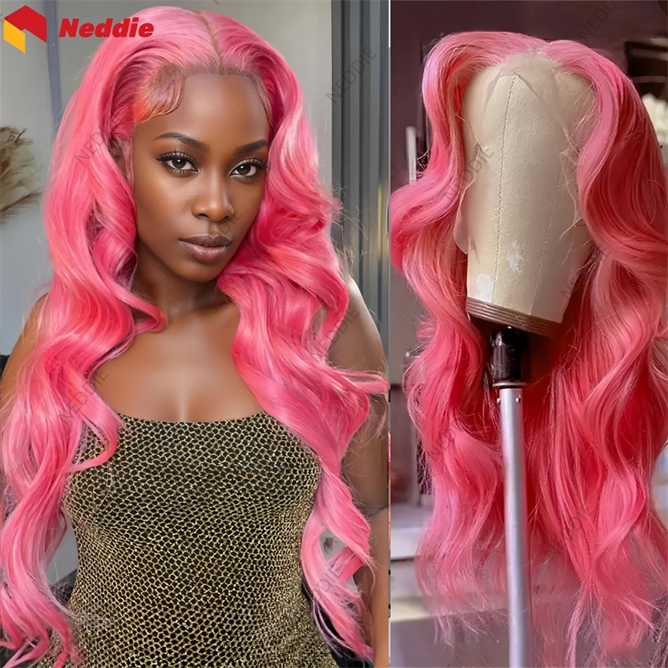 Парик из натуральных волос с прозрачной сеткой 13x4 30 дюймов