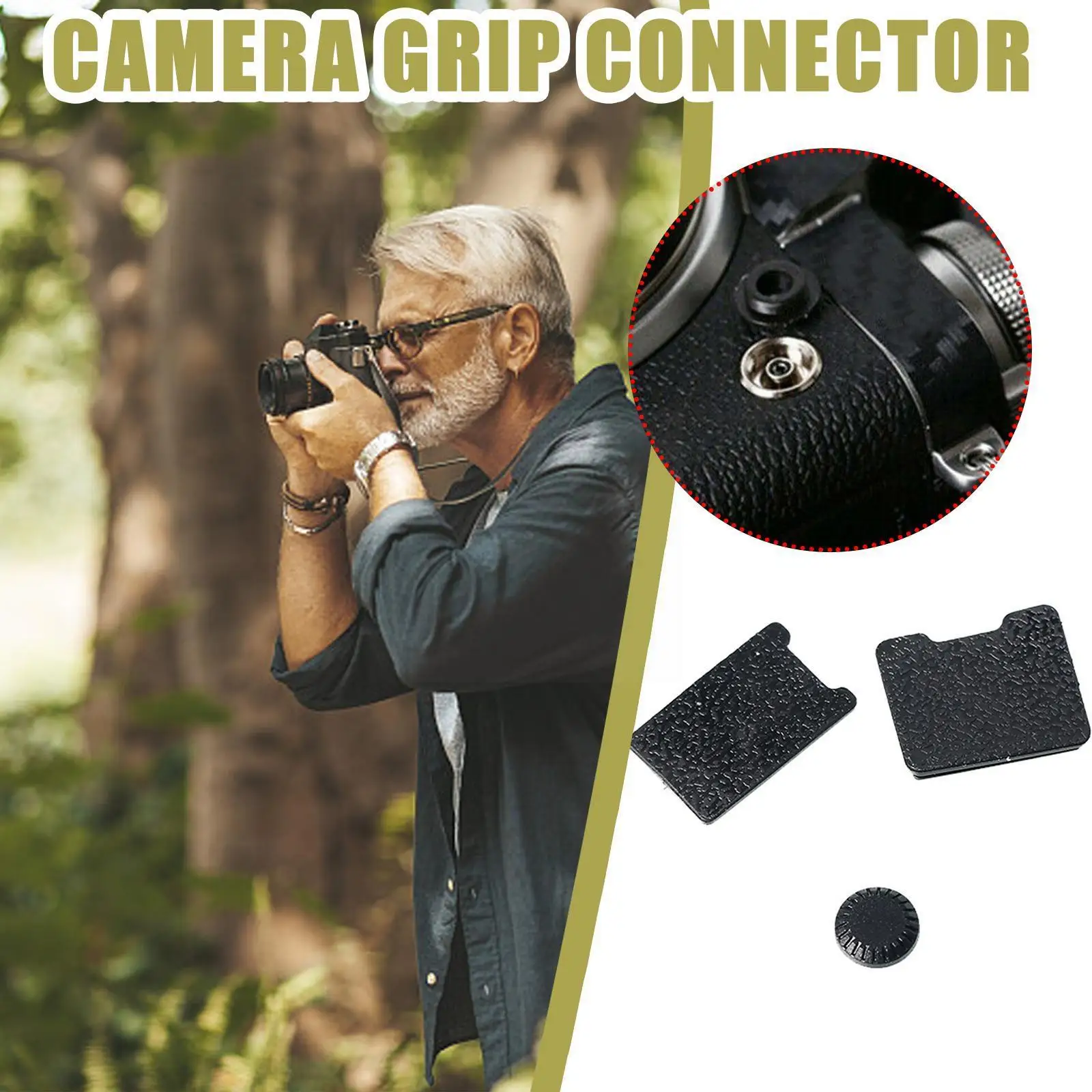 

For Fuji X-T1 X-T2 X-T3 T4 X-H1 GFX50S GFX50R Terminal Accessories Cover Camera Grip Shooting Vertical Connector K8V8
