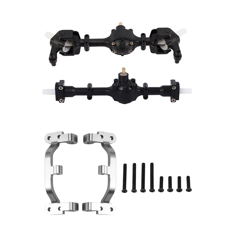 

Металлическое сиденье для WPL C14 C24 C14K C24K 1/16 RC Car и 2 шт. металлических шестерни, передняя и задняя мост, 1 пара