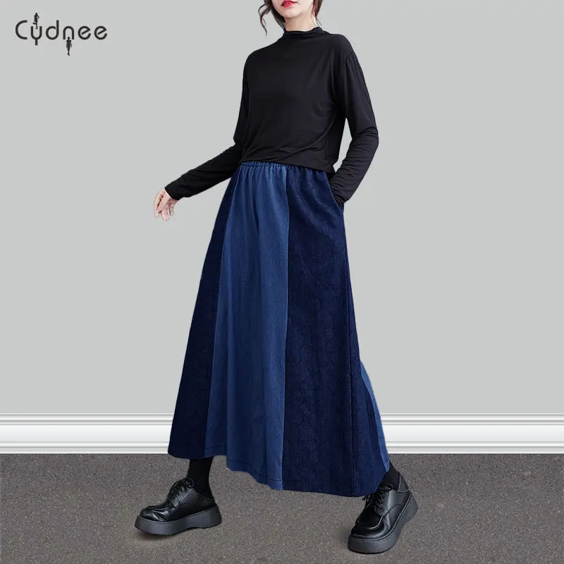 Широкие брюки-палаццо с высокой талией повседневные брюки-парашюты эластичной